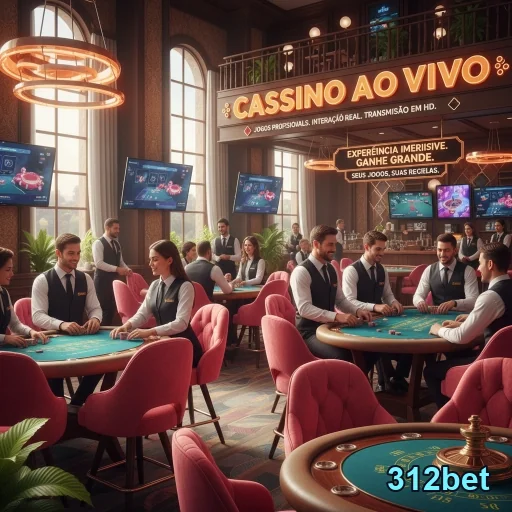 Ilustração de Explore o cassino online 312bet e suas recompensas VIP